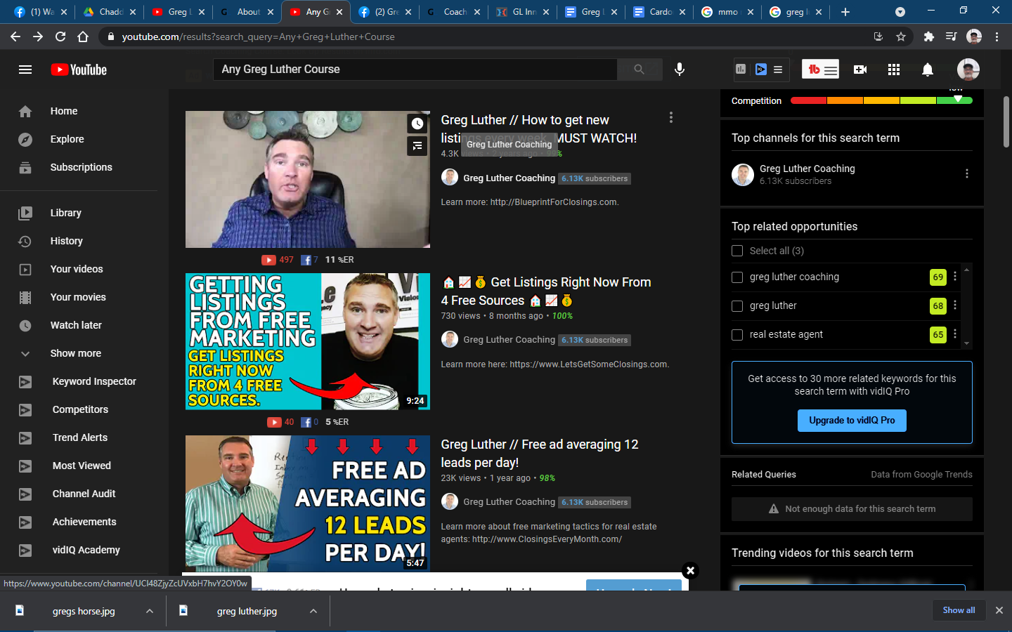 Greg Luther Review Inner Circle Coaching Review Chad Kimball Maps